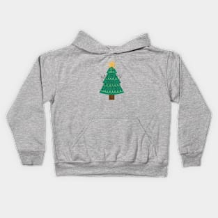 Merry and Bright - Merry Christmas Happy Holidays Kids Hoodie